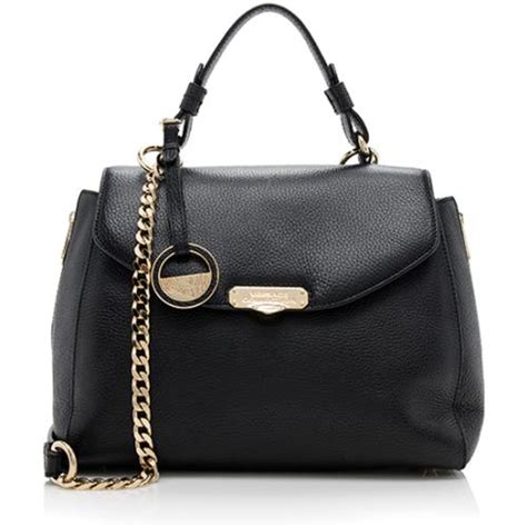 versace large convertible leather satchel|Versace purses for women.